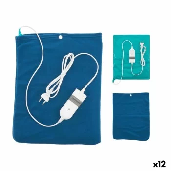 Electric Hot Water Bottle Reversible Blue Plastic 40 W...