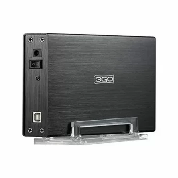 Housing for Hard Disk 3,5" USB 3GO HDD35BKIS Black USB...