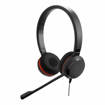 Headphones Jabra 4999-829-409 Black/Red Black (1 Unit)