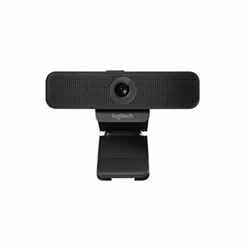 Webcam Logitech 960-001076 HD 1080p Auto-Focus Black Full...