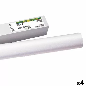 Roll of Plotter paper Fabrisa 50 m White (4 Units)