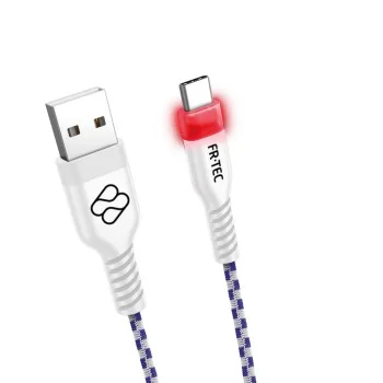 Cable Micro USB FR-TEC FT0030 White 3 m