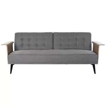 Sofabed DKD Home Decor Brown Grey Metal Urban 203 x 87 x...