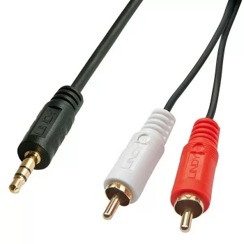 Audio cable LINDY 35687 Black 20 m