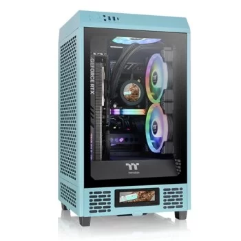 ATX Semi-tower Box THERMALTAKE Tower 200 Turquoise