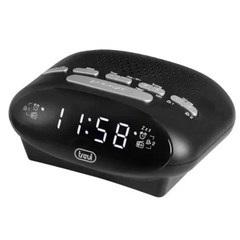 Alarm Clock Trevi RC 821 D Black