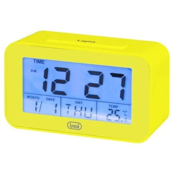 Alarm Clock Trevi SLD 3P50 Yellow Blue