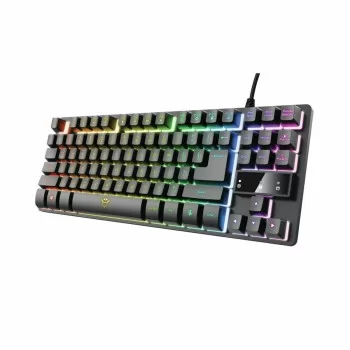 Keyboard Trust 24067 Black Black/Silver Spanish Qwerty