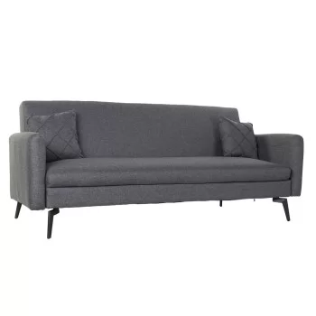 Sofabed DKD Home Decor Polyester Metal (197 x 88 x 81 cm)
