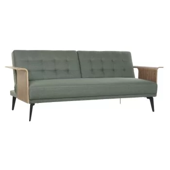Sofabed DKD Home Decor 203 x 87 x 81 cm Black Metal Brown...