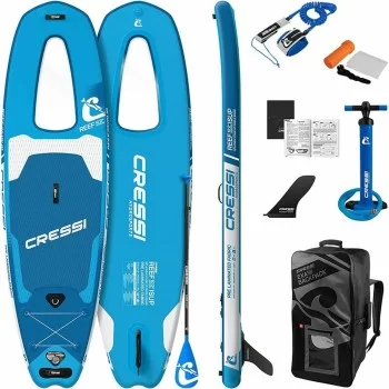Paddle Surf Board Reef Window Cressi-Sub 10,2" Blue