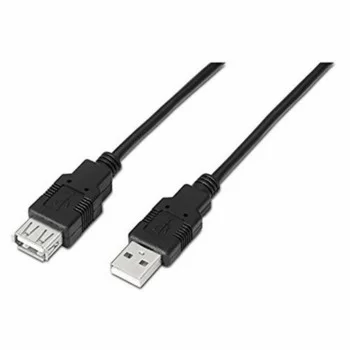 Extension Lead NANOCABLE 10.01.0203-BK 1,8 m USB female...