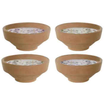Scented Candle DKD Home Decor Natural Cottage 250 g (4...