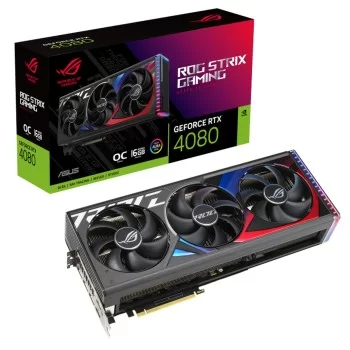 Graphics card Asus ROG-STRIX-RTX4080-O16G-GAMING 16 GB...