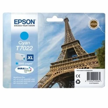 Original Ink Cartridge Epson C13T70224010 Cyan Dark blue