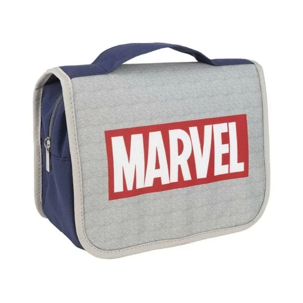 Travel Vanity Bag with Hook Marvel Grey Blue