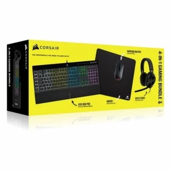 Pack Gaming Corsair K55 RGB PRO + HS55 + HARPOON RGB PRO...