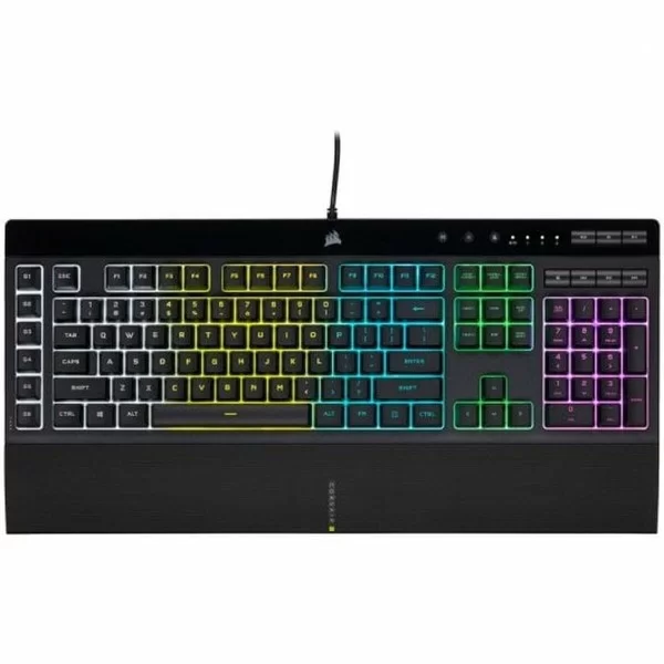Pack Gaming Corsair K55 RGB PRO + HS55 + HARPOON RGB PRO + MM100 Spanish Qwerty