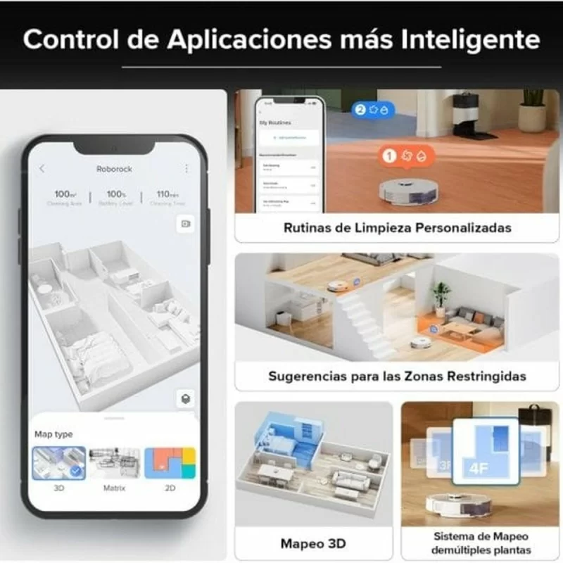 Robot Vacuum Cleaner Roborock Q8 Max