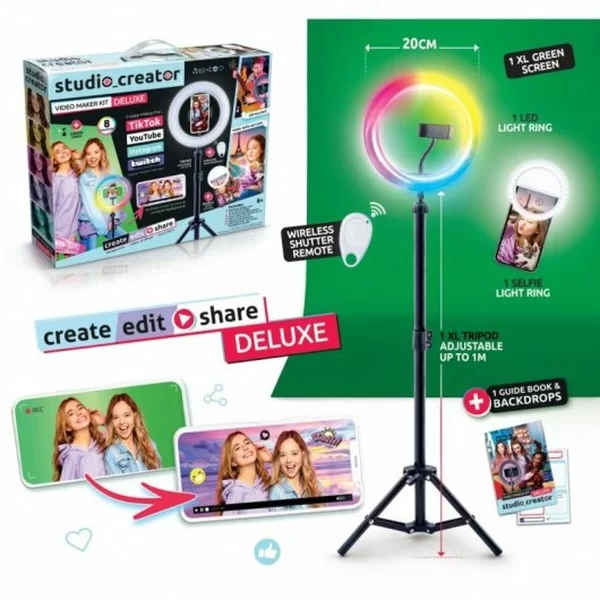 Selfie Ring Light Canal Toys Studio Creator