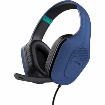 Headphones with Microphone Trust 24991 Blue Black