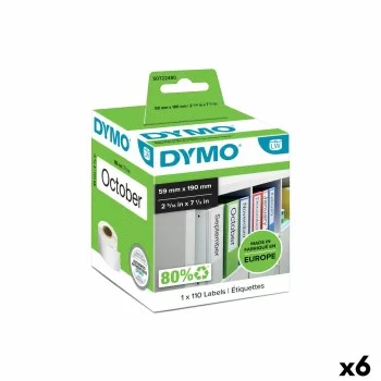 Printer Labels Dymo 99019 59 x 190 mm LabelWriter™ White...