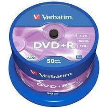 DVD-R Verbatim 50 Units 4,7 GB 16x (50 Units)
