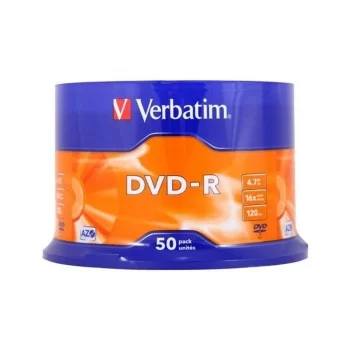 DVD-R Verbatim Matt Silver 50 Units 4,7 GB 16x (50 Units)