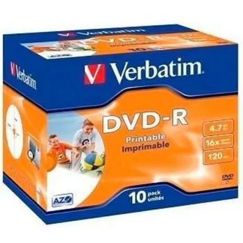 DVD+R Verbatim 10 Units 16x 4,7 GB (10 Units)