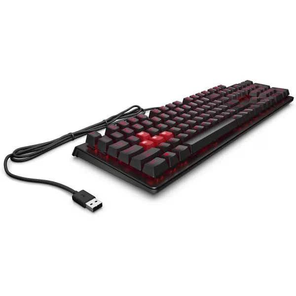 Gaming Keyboard HP 6YW76AAABE Spanish Qwerty