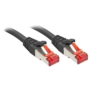 UTP Category 6 Rigid Network Cable LINDY 47777 Black 1 m...