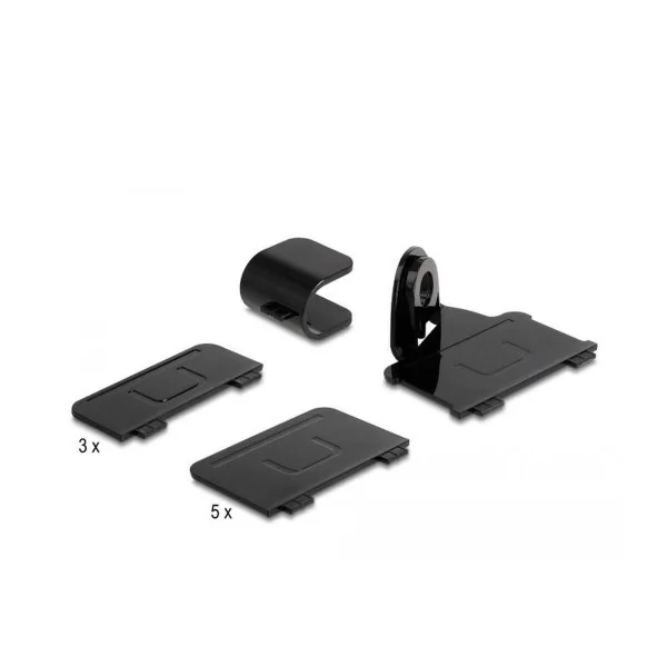 Dock/Charging base DELOCK 41461 Black/Grey
