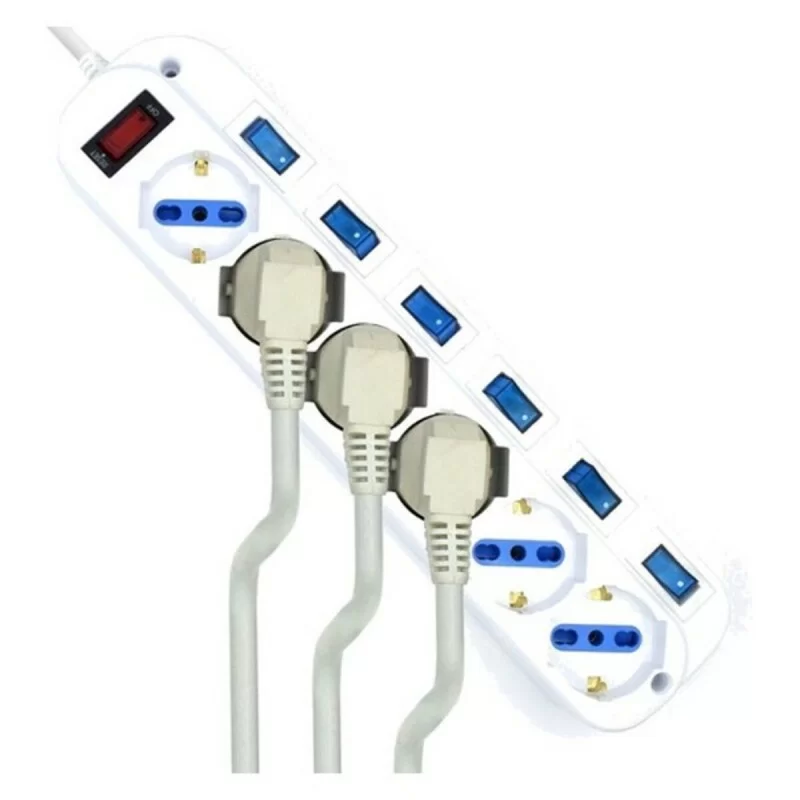 Power Socket - 6 Sockets with Switch Ewent...