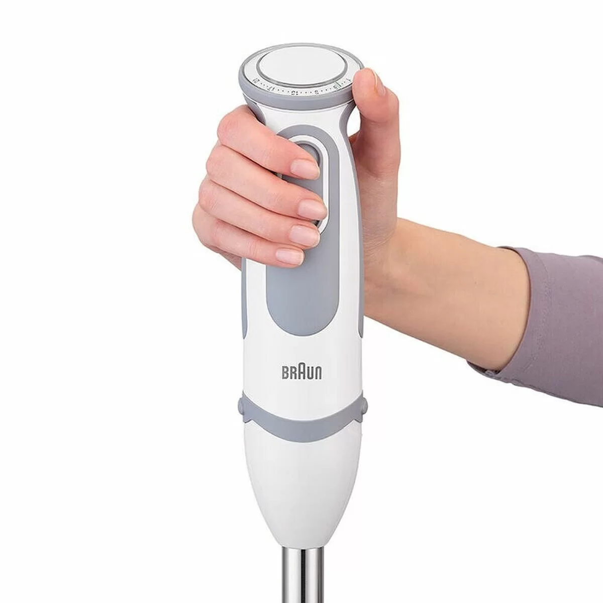 Hand held Blender Braun Minipimer 5 Vario MQ 5235 1000W Stainless