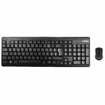 Keyboard and Mouse Nilox Combo de ratón más teclado...