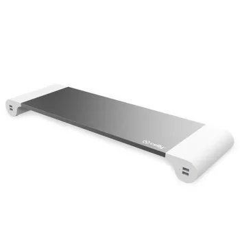 Screen Table Support Celly SW HUB USB x 4 27" White Grey
