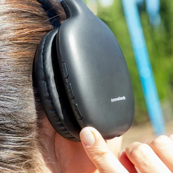 Folding Wireless Over ear Headphones Folbeat InnovaGoods