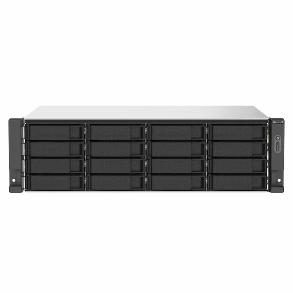 NAS Network Storage Qnap TS-1673AU-RP-16G Black Grey Black/Grey AMD Ryzen V1500B