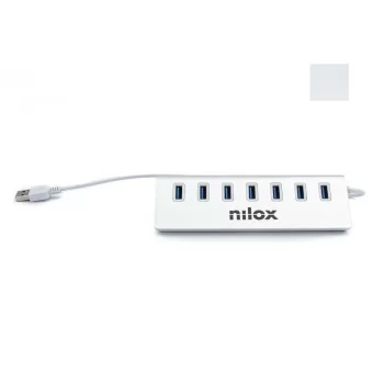 USB Hub Nilox NX7HUB30 White