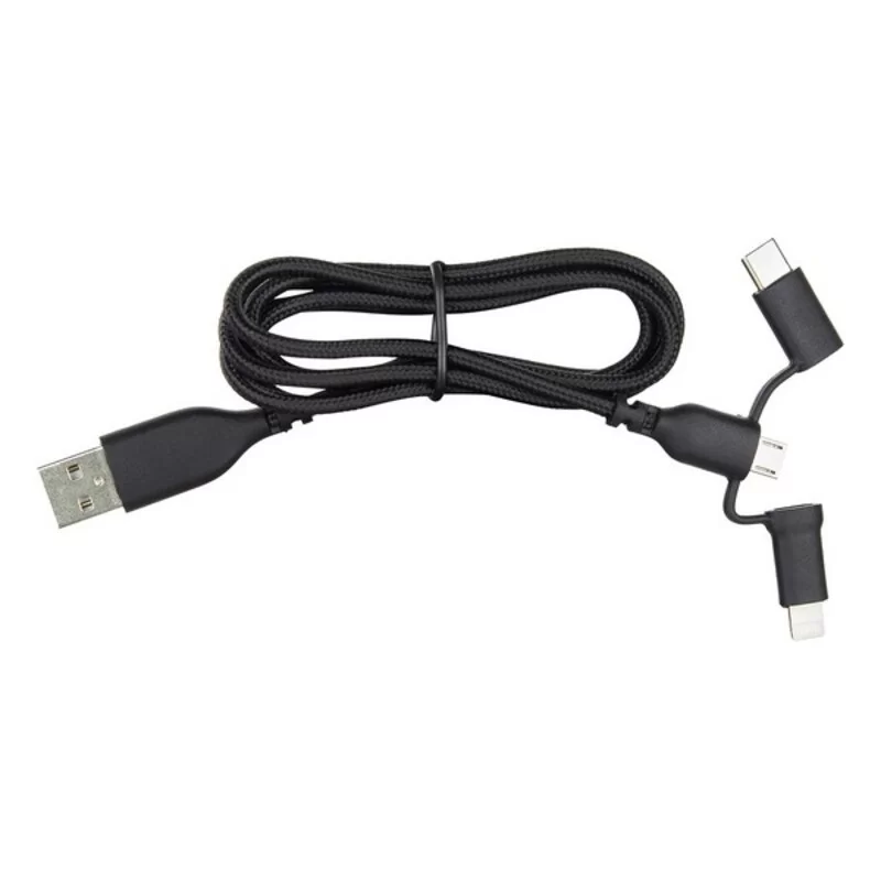 USB Cable to USB-C and Lightning Ewent EW1376...