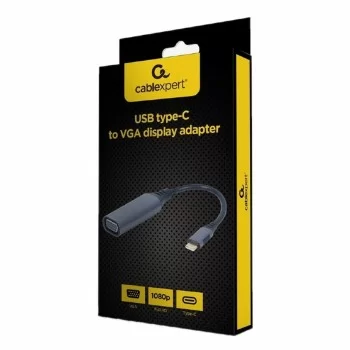 USB C to VGA Adapter GEMBIRD A-USB3C-VGA-01