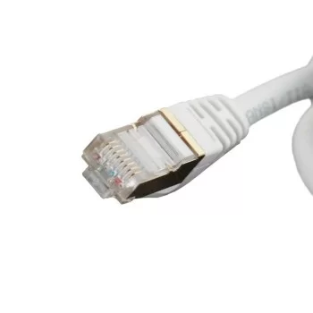 FTP Category 7 Rigid Network Cable iggual IGG318621 White...