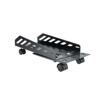 CPU Support with Wheels TooQ UMCS0024-B Metal Steel