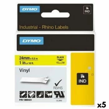 Laminated Tape for Labelling Machines Rhino Dymo ID1-24...