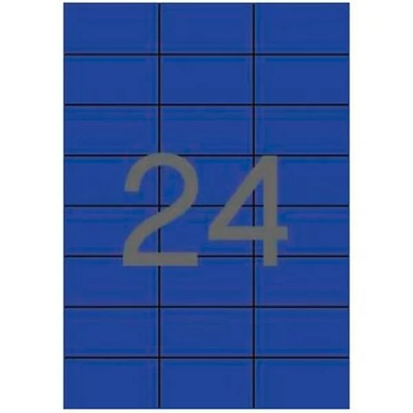 Printer Labels Apli Blue 70 x 37 mm