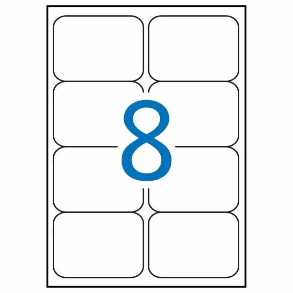 Printer Labels Apli 100 Sheets White 99,1 x 67,7 mm