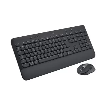 Keyboard and Wireless Mouse Logitech 920-011001 Black...