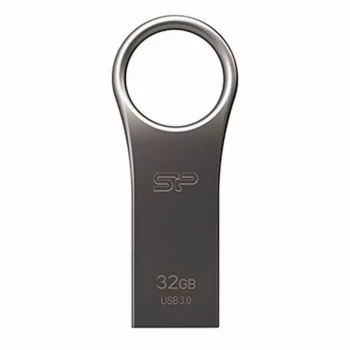 USB stick Silicon Power SP032GBUF3J80V1T 32 GB Titanium...