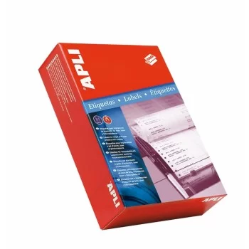 Printer Labels Apli Dot Matrix Printer 2500 Sheets White...