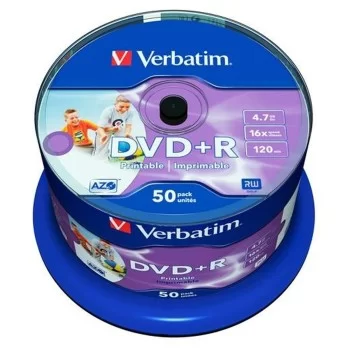 DVD-R Verbatim 50 Units 4,7 GB 16x (50 Units)
